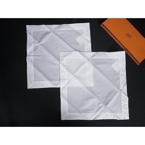 Hermes Galaxie Mouchoir Galaxy Cotton Handkerchief Pocket Thief 2 Piece Set