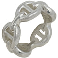 Hermes Chaine D'ancre PM Ring Silver