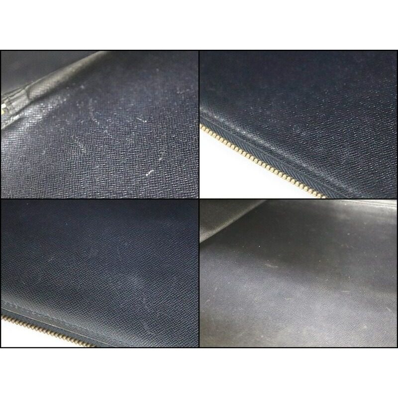 Louis Vuitton Posh Documan Clutch Epi Noir Black — view 8
