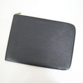 Louis Vuitton Posh Documan Clutch Epi Noir Black