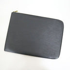 Louis Vuitton Posh Documan Clutch Epi Noir Black