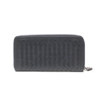 Bottega Veneta Zip Around Wallet Navy — view 2