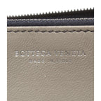 Bottega Veneta Zip Around Wallet Navy — view 6