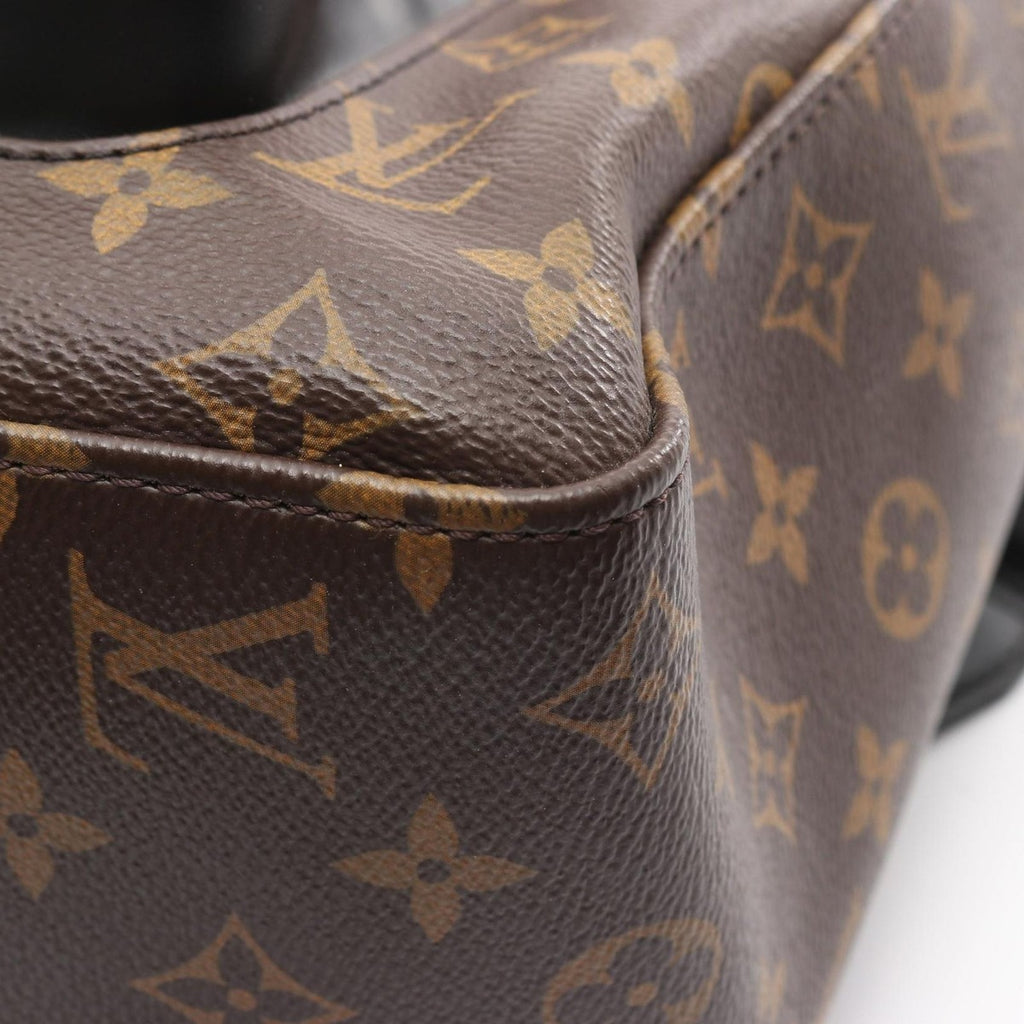 Louis Vuitton Backpack Josh Canvas Leather — view 9