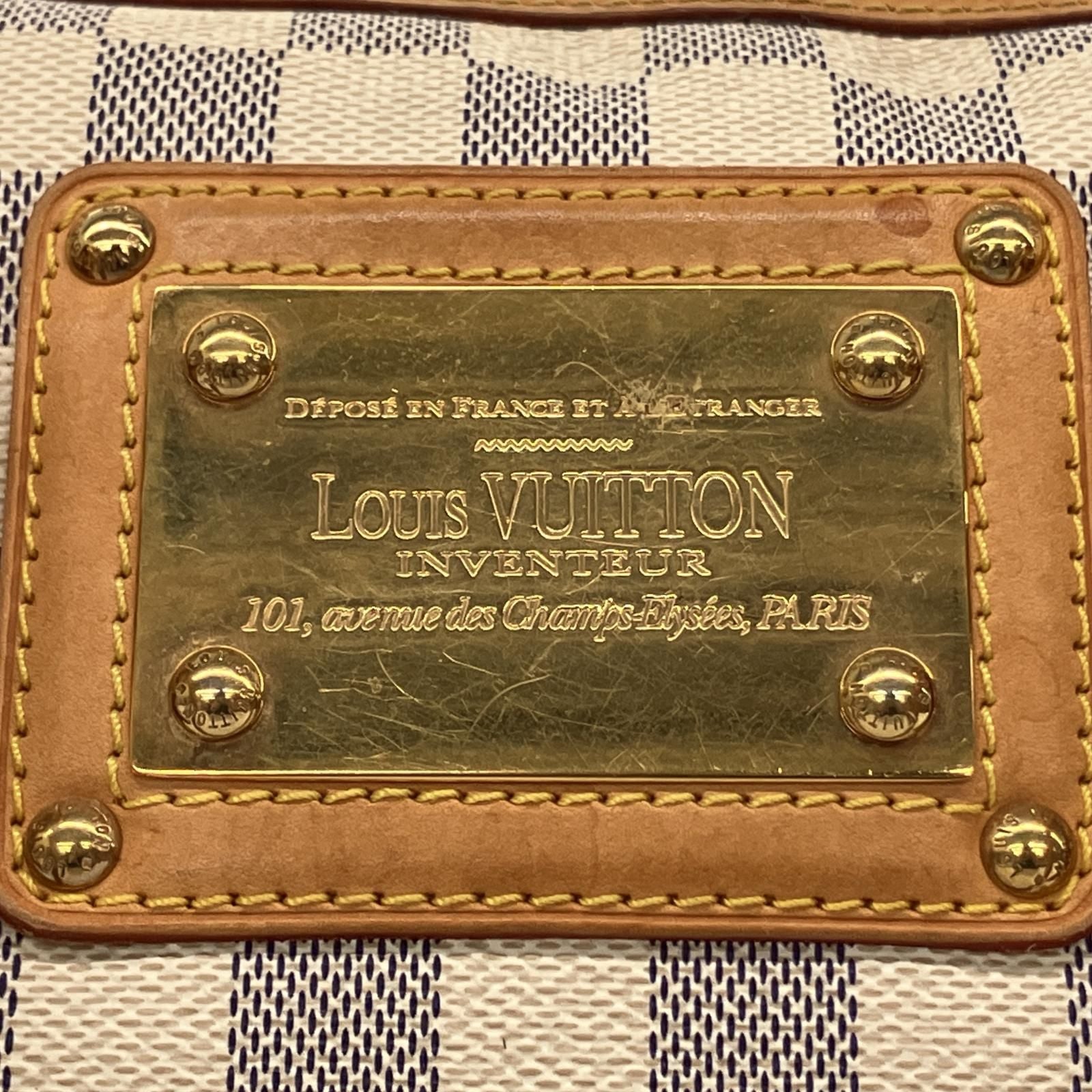 Louis Vuitton Mini Boston Bag Damier Azur Berkeley Gray White — view 2