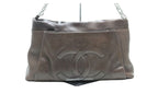 Chanel Jumbo CC Logo Caviar Leather Shoulder