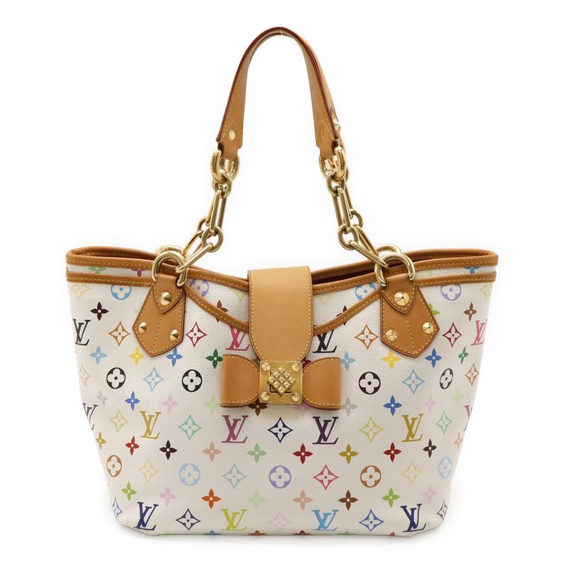 Louis Vuitton Monogram Multicolor Annie GM Tote Bag Chain