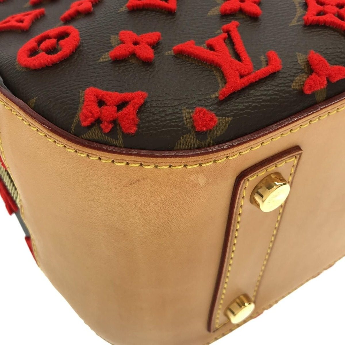 Louis Vuitton Monogram Verle Deauville Cube Bag — view 3