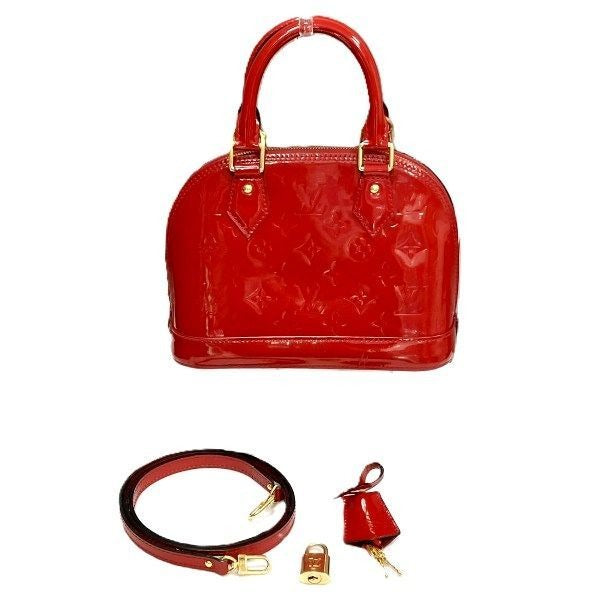 Louis Vuitton Monogram Vernis Alma BB Shoulder Bag
