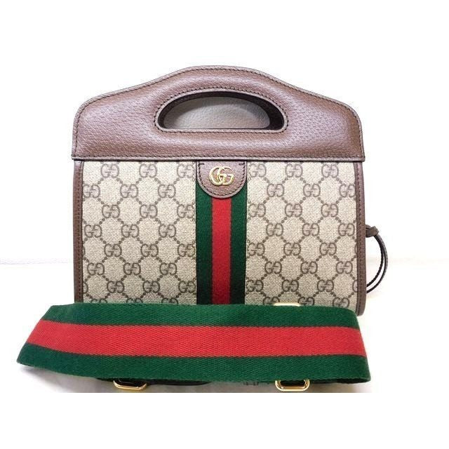 Gucci GG Supreme Ophidia 2-Way Handbag Crossbody Bag Shoulder