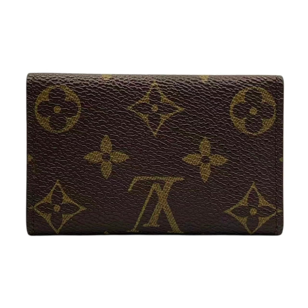 Louis Vuitton Key Case Multicles 6 Monogram Leather Brown — view 2