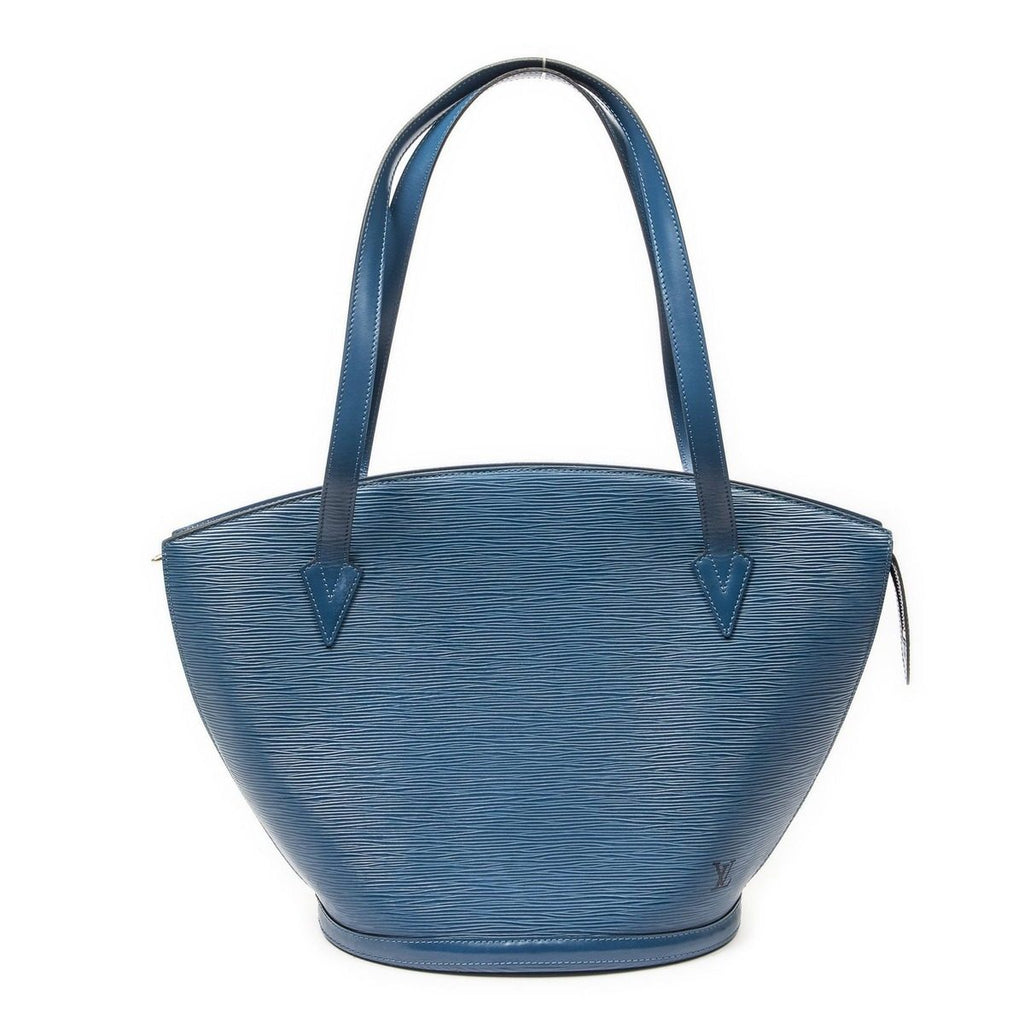 Louis Vuitton Saint Jacques Shopping Blue Epi Messenger Bag