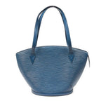 Louis Vuitton Saint Jacques Shopping Blue Epi Messenger Bag