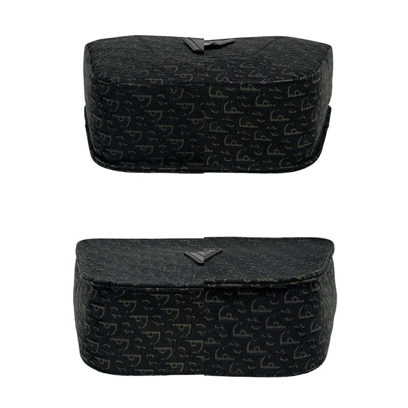 Christian Dior Street Chic Trotter Pattern Logo Hardware Leather