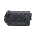 Louis Vuitton Monogram Eclipse Steamer Wearable Wallet Shoulder Bag