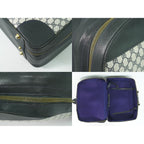 Gucci Vintage Sherry Line Shoes Handbag Navy Shelly Bag — view 7