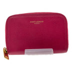 Yves Saint Laurent Coin Card Case Round Zipper
