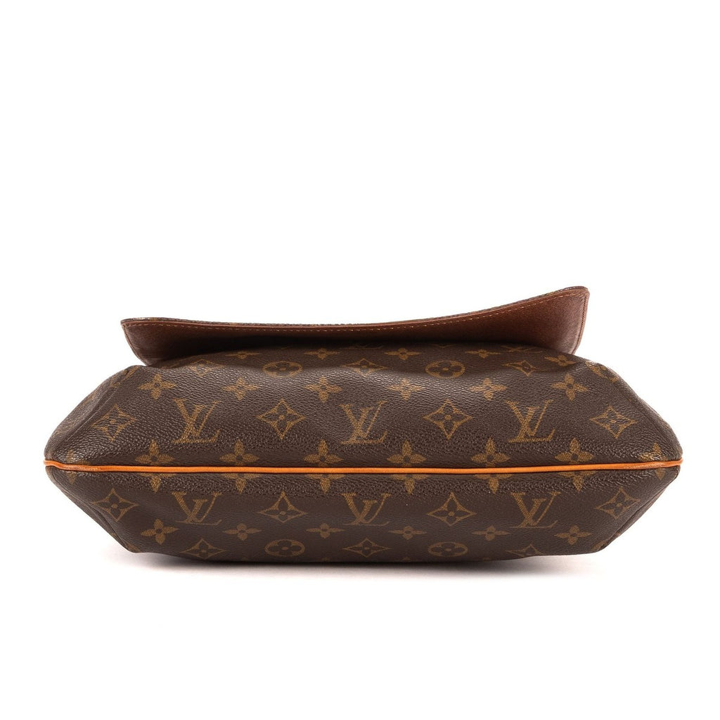 Louis Vuitton Musette Salsa Long Strap Brown Monogram Canvas Shoulder Bag — view 6