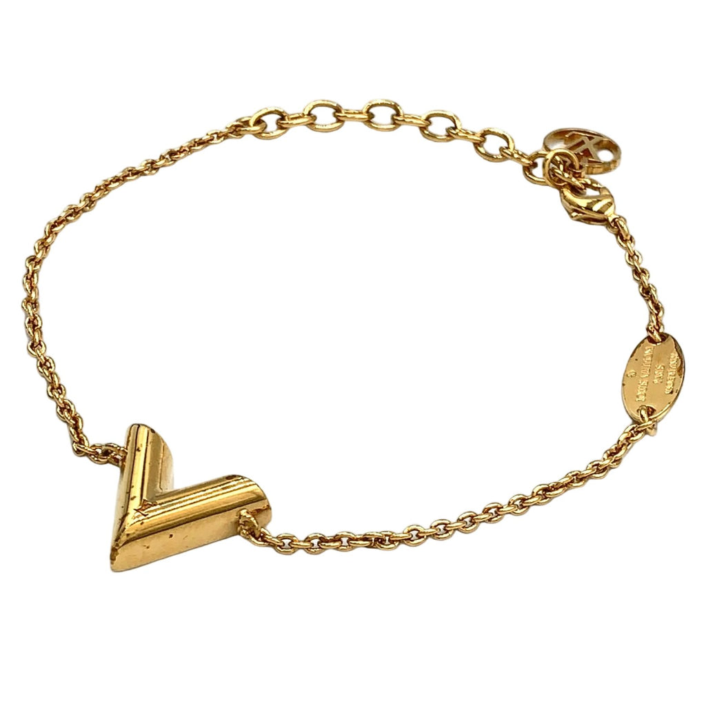 Louis Vuitton Essential Metal Gold Bracelet — view 2