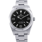 Rolex Number Watch Black Dial