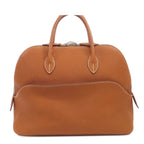 Hermes Bolide 1923 30 Gold Silver Togo Handbag