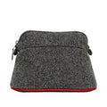 Hermes Pouch Bolide 20 Mini Gray Case Wool