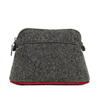 Hermes Pouch Bolide 20 Mini Gray Case Wool