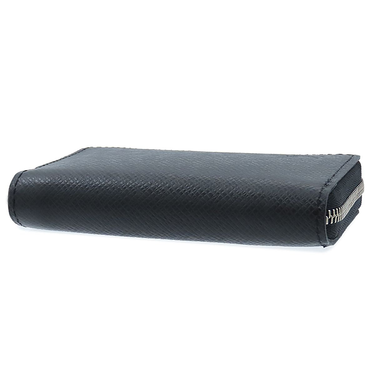 Louis Vuitton Black Taiga Zippy Coin Purse — view 3
