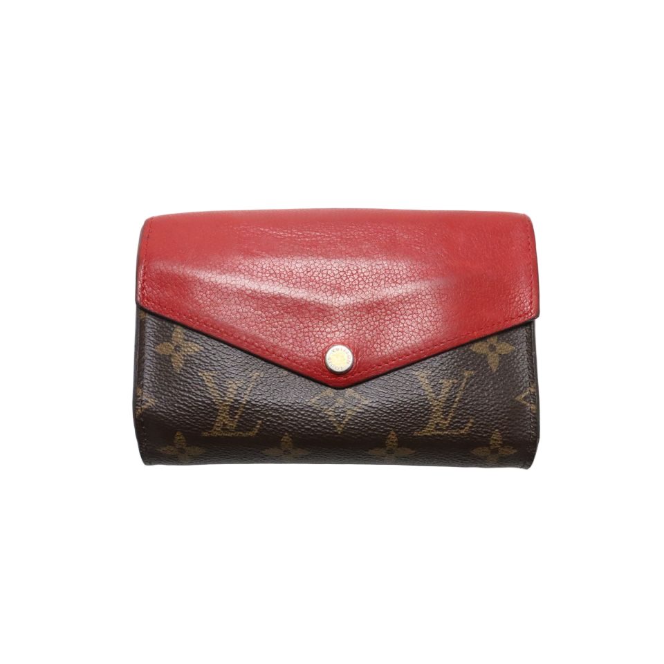 Louis Vuitton Monogram Portefeuille Pallas Compact Leather Bifold Wallet