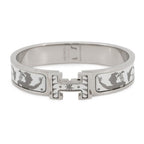 Hermes Bracelet Click PM Attracted by the Charm of Orpheus White Silver