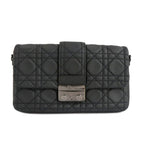 Dior Chain Bag Black Silver Hardware New Rock Cannage Leather — view 2