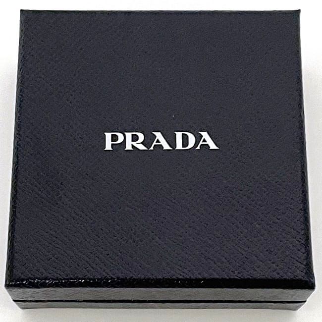 Prada Hairpin Red Silver 1 If051 Metal — view 9