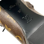 Louis Vuitton Star Trail Line Monogram Boots Short Shoes Leather Brown — view 8