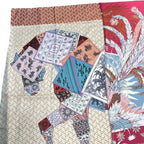 Hermes Scarf Silk Carre 140 a Cheval Sur Mon Mythiques Phoenix on — view 3