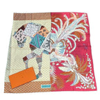 Hermes Scarf Silk Carre 140 a Cheval Sur Mon Mythiques Phoenix on