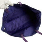 Bottega Veneta Intrecciato Print Tote Reversible Purple Illusion — view 7