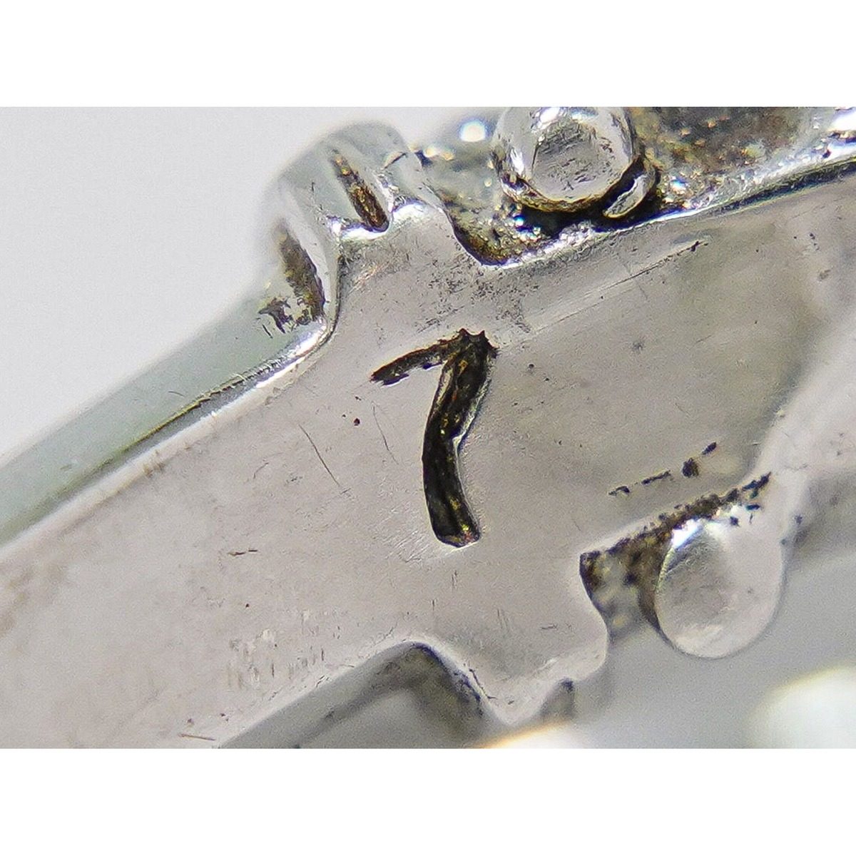 Dior Logo Bluestone 925 Ring Silver — view 9