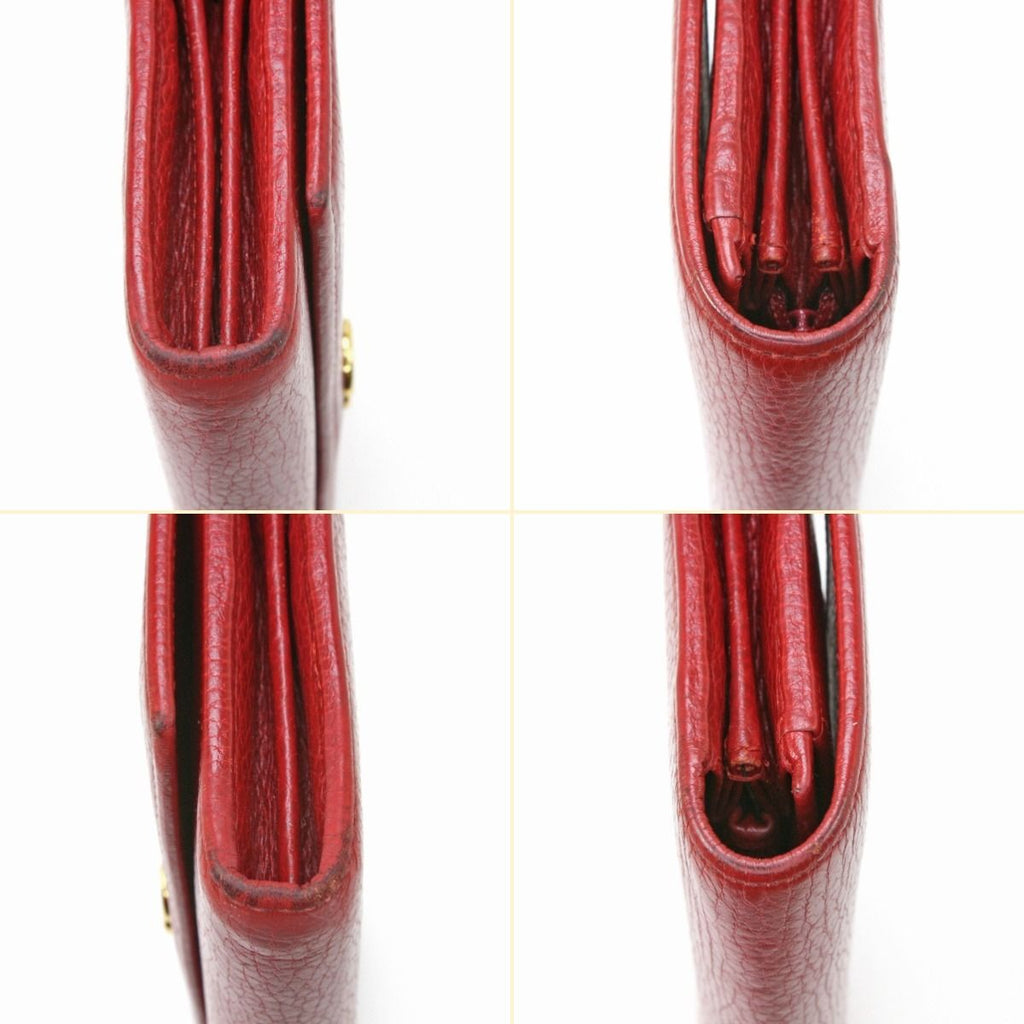 Gucci Long Wallet Double G Continental Red — view 4