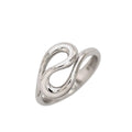 Tiffany & Co Open Wave Ring Silver Elsa Peretti Polished 925 Sterling