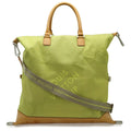 Louis Vuitton Damier Geant American Cube Cup Tote 2-Way Shoulder Bag Lime Green