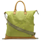 Louis Vuitton Damier Geant American Cube Cup Tote 2-Way Shoulder Bag Lime Green