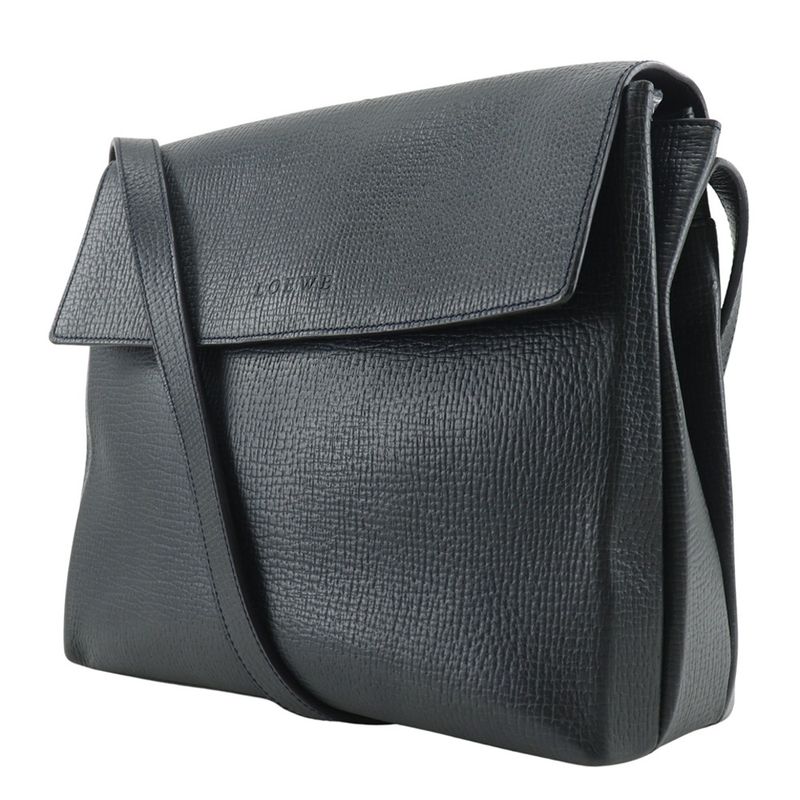 Loewe One Shoulder Leather Gray Bag — view 2