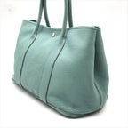 Hermes Garden Party PM Negonda Tote Purse Blue — view 2