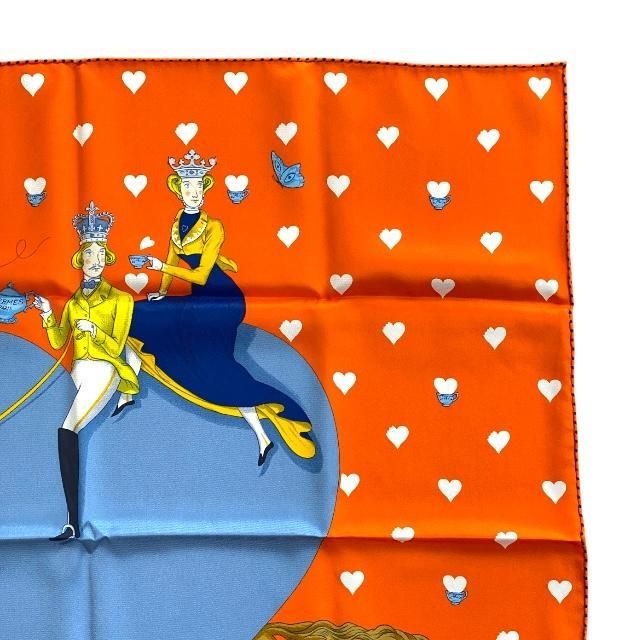 Hermes Scarf Carre 70 tea Time Accessories Silk — view 3
