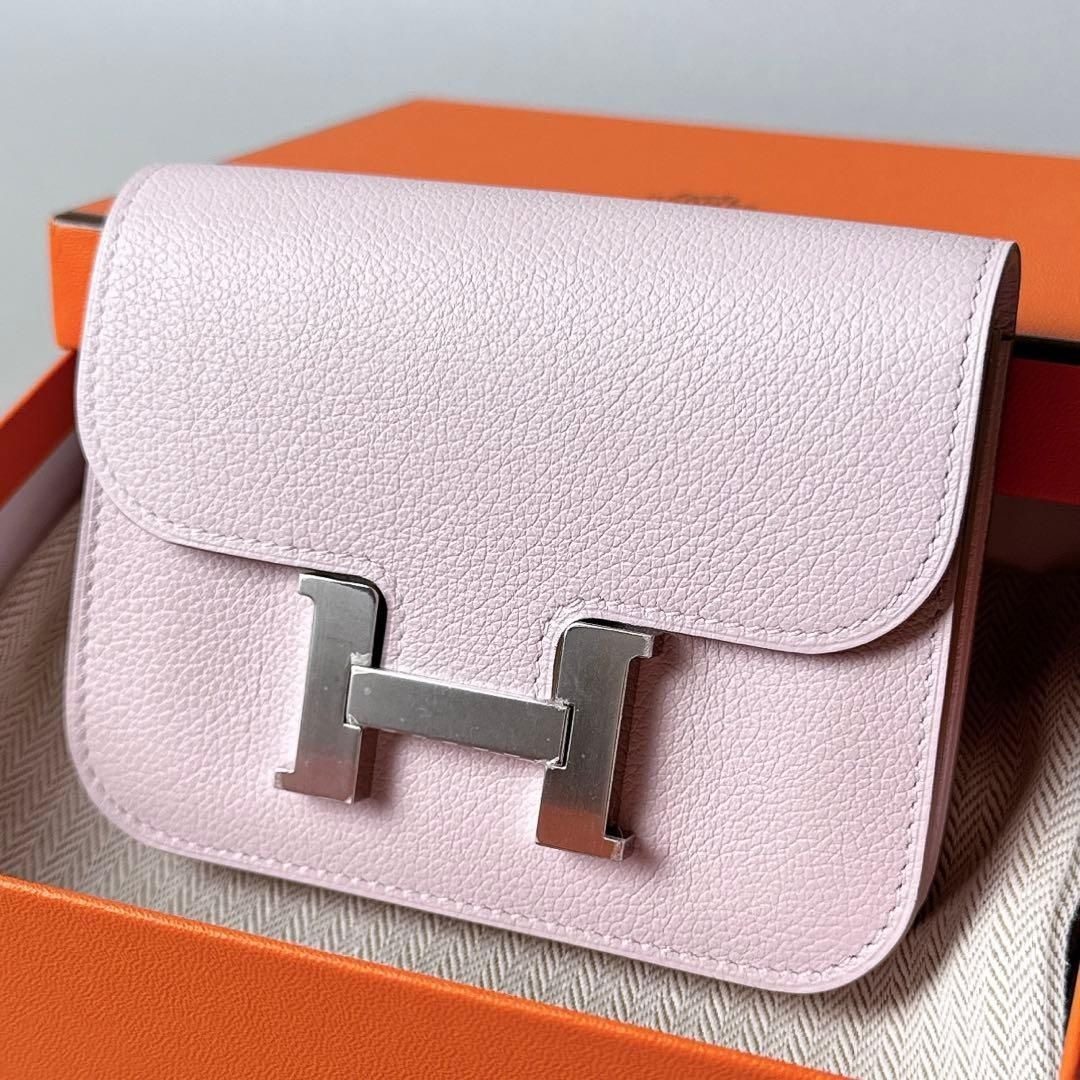 Hermes Constance Slim Movepel Evercolor