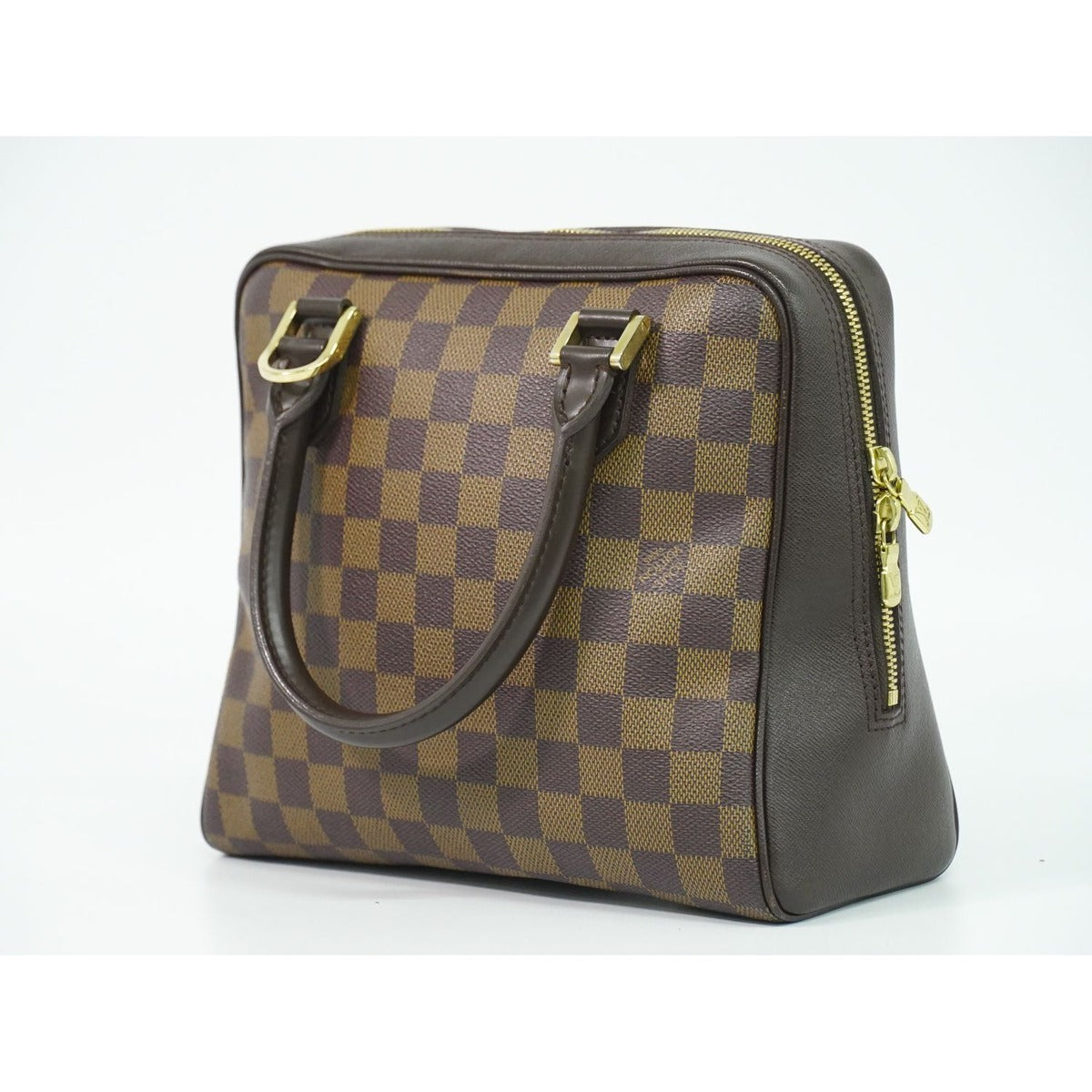 Louis Vuitton LV Brera Damier Ebene Handbag Brown — view 2