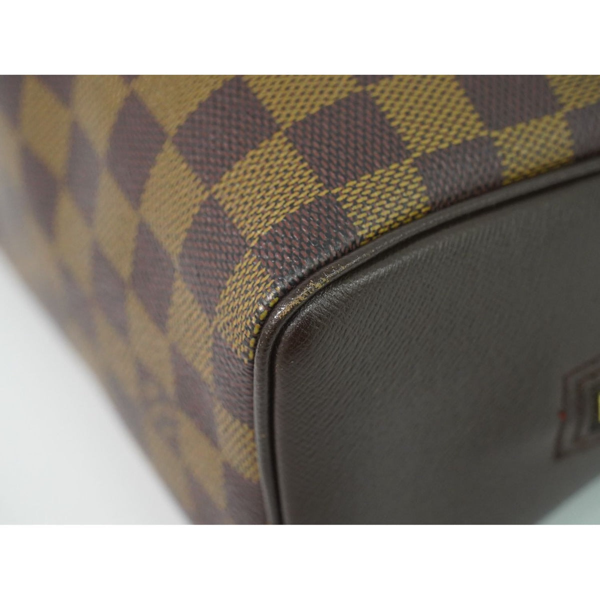 Louis Vuitton LV Brera Damier Ebene Handbag Brown — view 4