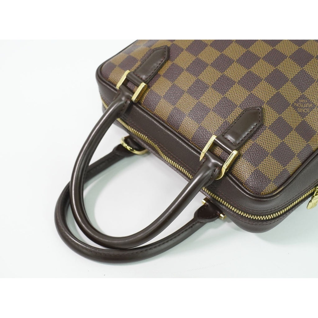 Louis Vuitton LV Brera Damier Ebene Handbag Brown — view 5