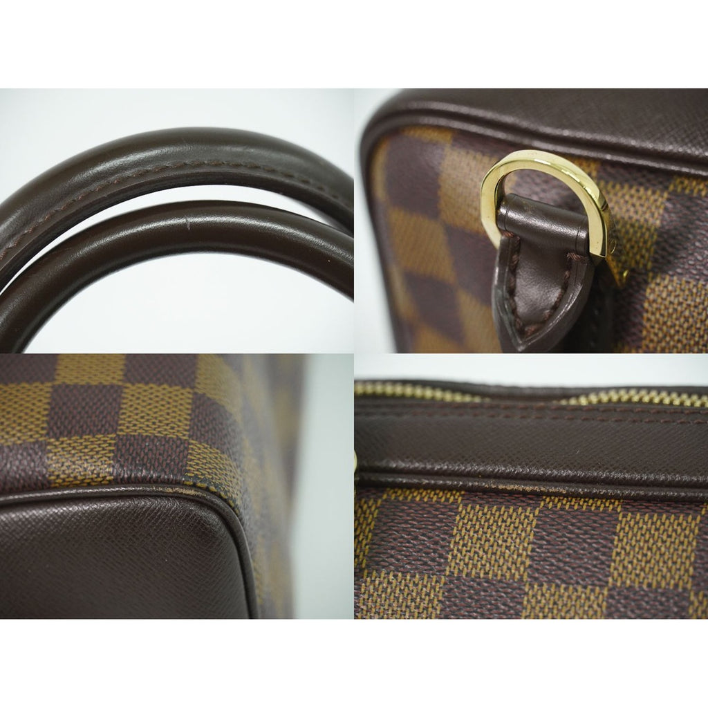 Louis Vuitton LV Brera Damier Ebene Handbag Brown — view 6