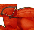 Louis Vuitton LV Brera Damier Ebene Handbag Brown — view 8